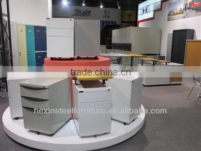 Hexin steel mobile cabinet with drawers