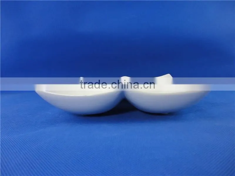 ceramic four compartment dish