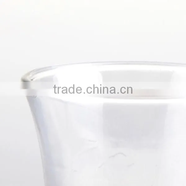 2016 Popular small clear italian coffee cups and saucers set