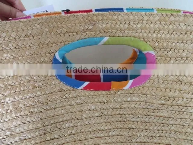 Wholesale straw woven handbags designer straw handbags