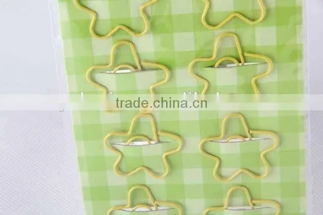 10pc Plum-blossom-shaped paper clip