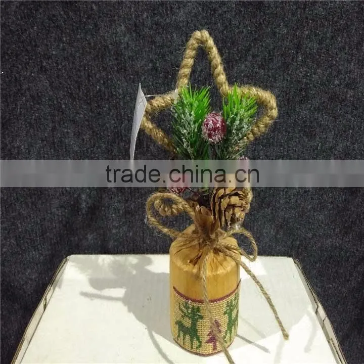 China factory supply crafts decorations 5 inch christmas tree for christmas market