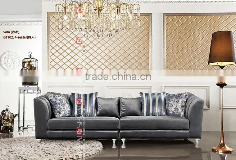 l shaped sofa, latest design sofa set, european style sofa G1102