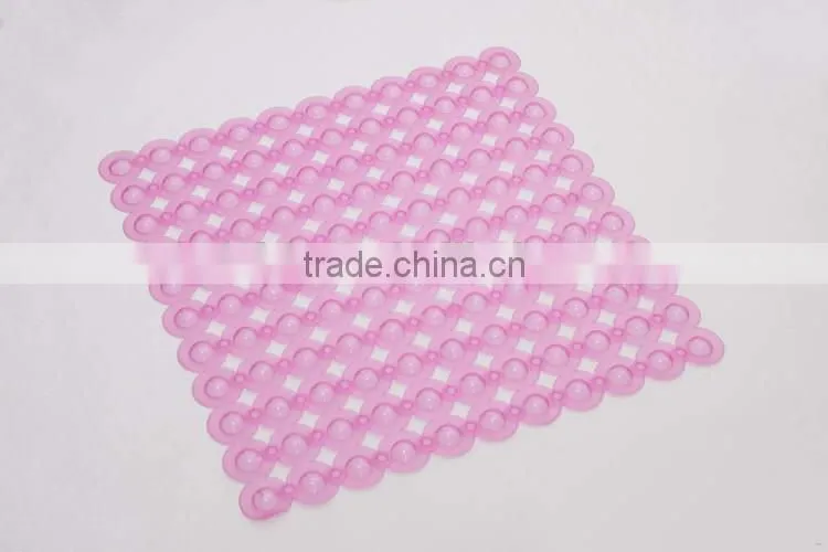Top level most popular rubber anti-slip pvc non-slip bath mat