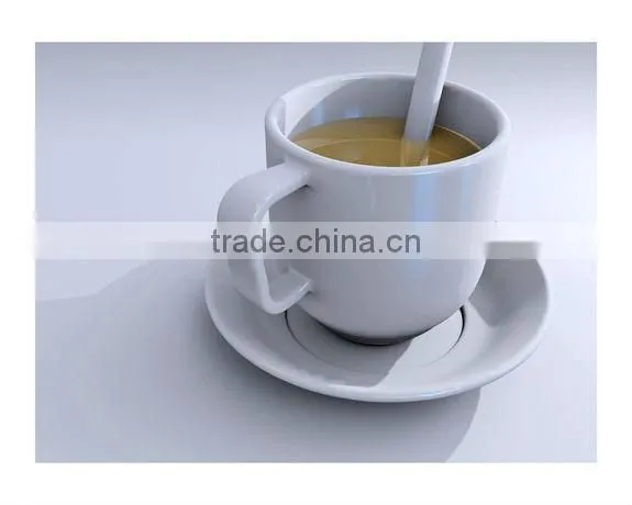Nice design Ceramic coffee cup with tray