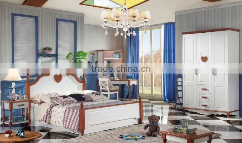 RD902 solid wood home use modern fashionable kids bunk bed