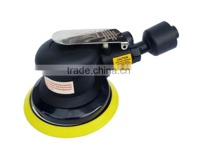 5 Inch Air Sander Self Generated Vacuum, With Dust Bag & Hose Orbital