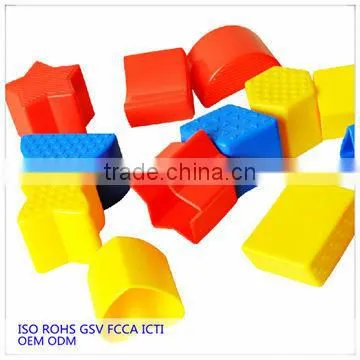 children plastic jigsaw puzzle wiht moonand star , plastic puzzle eductional toys for kids