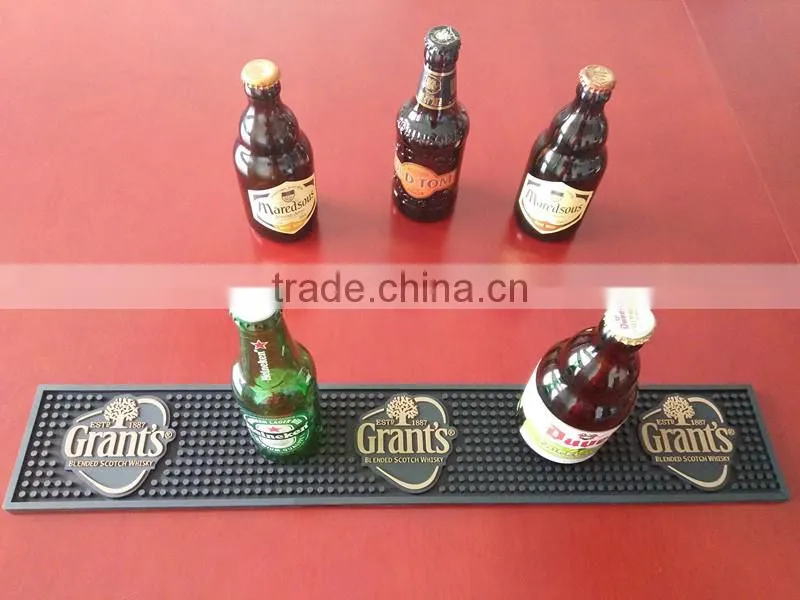 Top cool design 3d drip bar mat waterproof bar mats detail