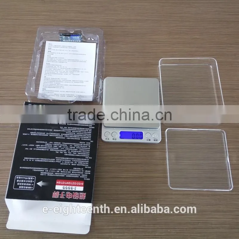 2016 Mini 2kg 2000g/0.1g w/2Trays Electronic Digital Platform Jewelry Weighing Scale
