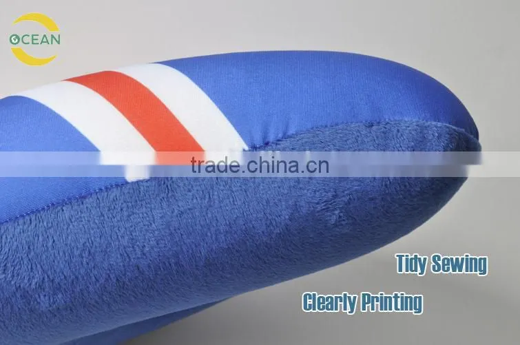 UK Flag U Shape Neck Pillow Filled with Polystyrene Beads