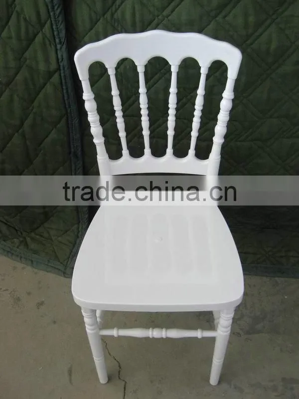 colorful banquet resin napoleon chair PP chair