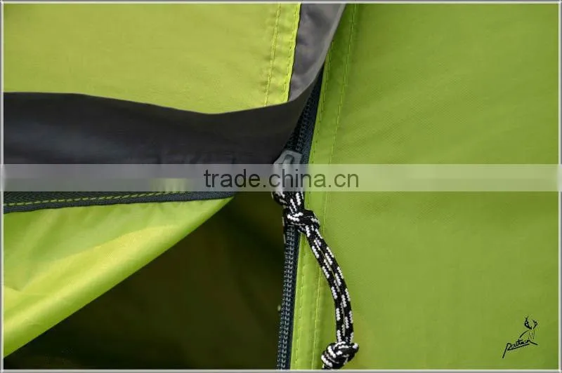 Camping Tents 210T Polyester Travel Double Tents Aluminum Pole Tents