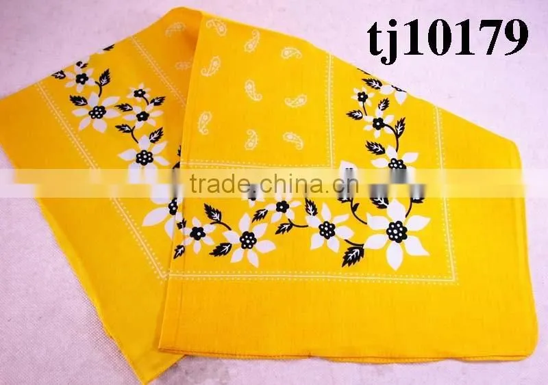 Various Promotional Cotton Bandana on hot sale