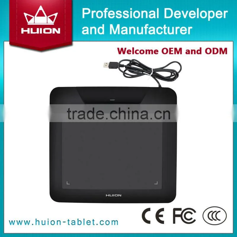 Huion Black 8 x 6 Inches Digital Graphic Drawing Tablet - 680s