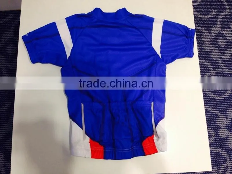 Captain America design bike clothing, good quality cycling jersey