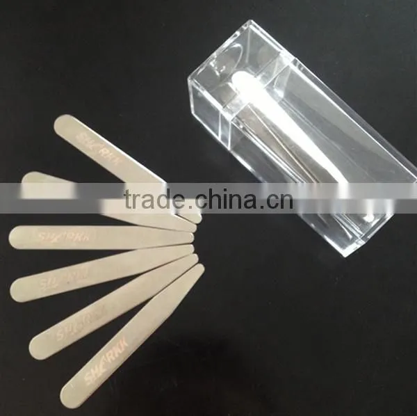 Clear PS Plastic Box,Collar Stays Packaging