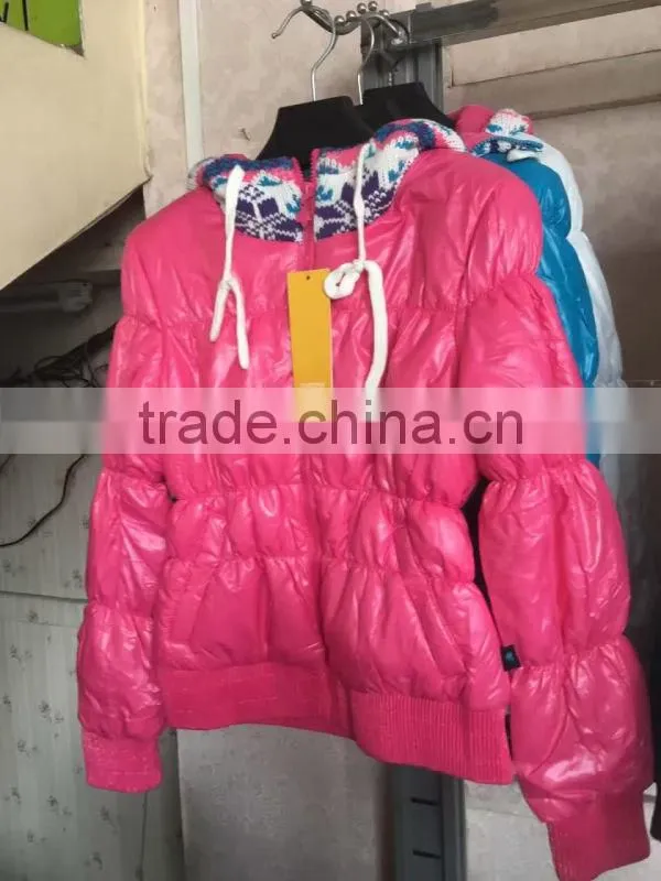 GZY down jacket women good qualitmixed coat high quality light weight whoelsale guangzhou 2017 stock wearble warm