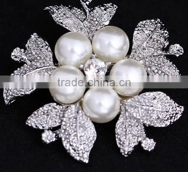 F20042N Beautiful flower brooch pins elegant fashion brooch