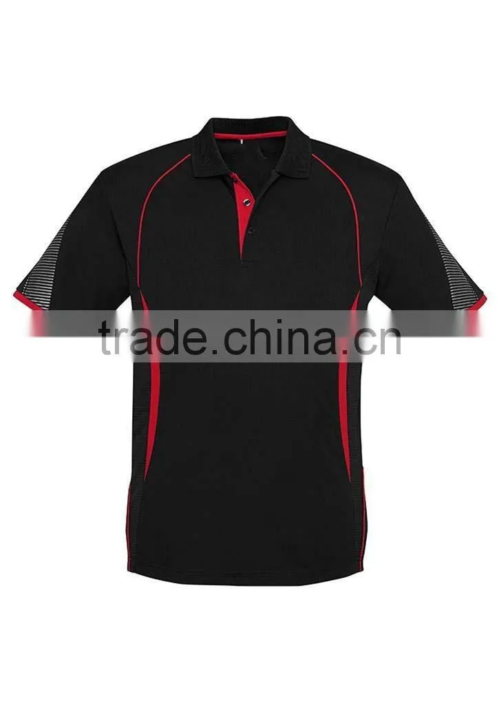 China supplier custom blank polo shirt sports gym wear running shirts mens dry fit 100%polyester contrast colors men polo shirts