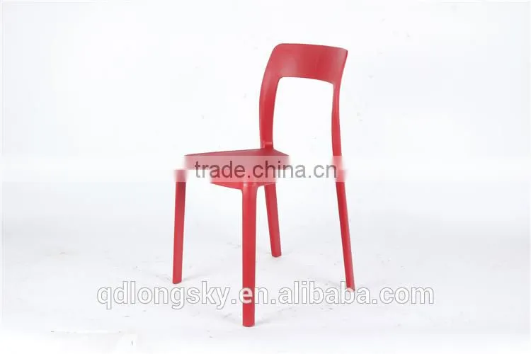 LS-4027A Replica Helios Stacking Side Chair Cheapest Dining Chair PP Indoor and Outdoor Chair