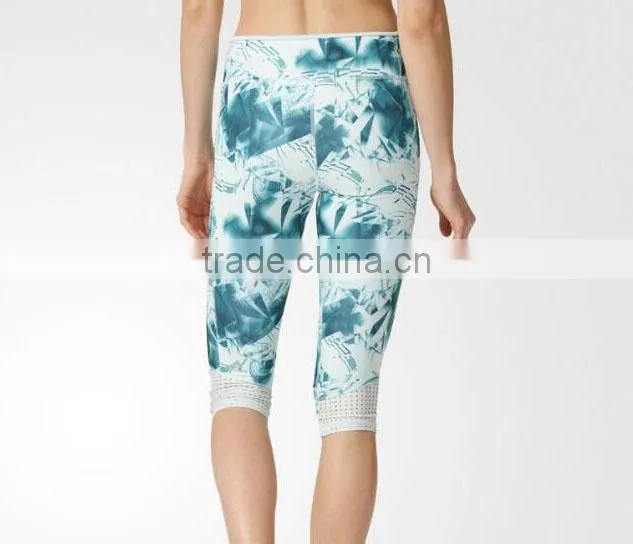 Custom Wholesale Gym Fitness & Body Building Yoga Wear Printed Shorts For Women
