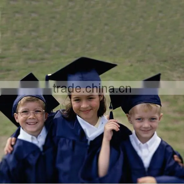 graduation gown child, children graduation gown, red kindergarten graduation gown