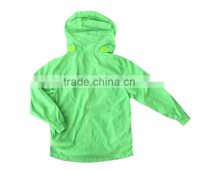 Summer kids kids clothes lightweight windbreaker skin jacket