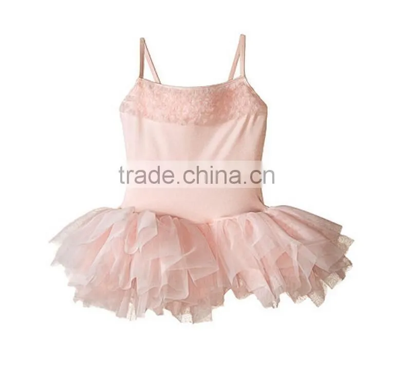 Highly ruffled fluffy tutu skirt ballet perfoemance dance tutu for girls