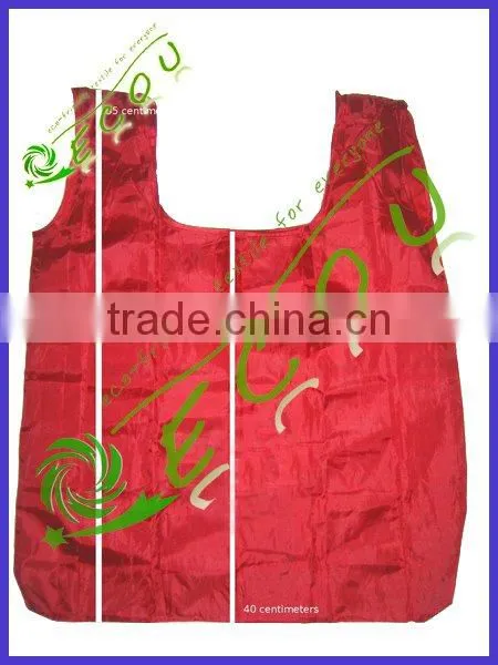 Various portable promotional foldable nylon bag for shopping