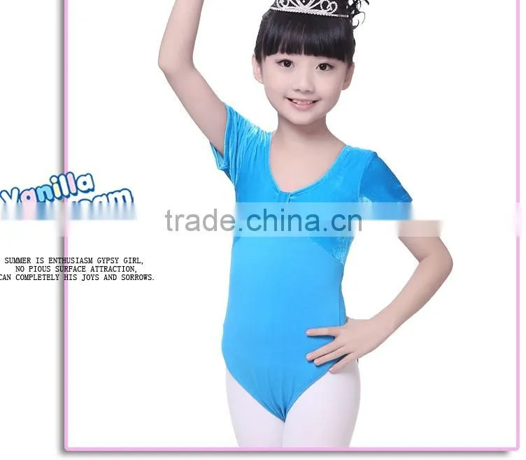 Performance Costume Dance Ballet Leotard Velvet Ballet Tutu Dress