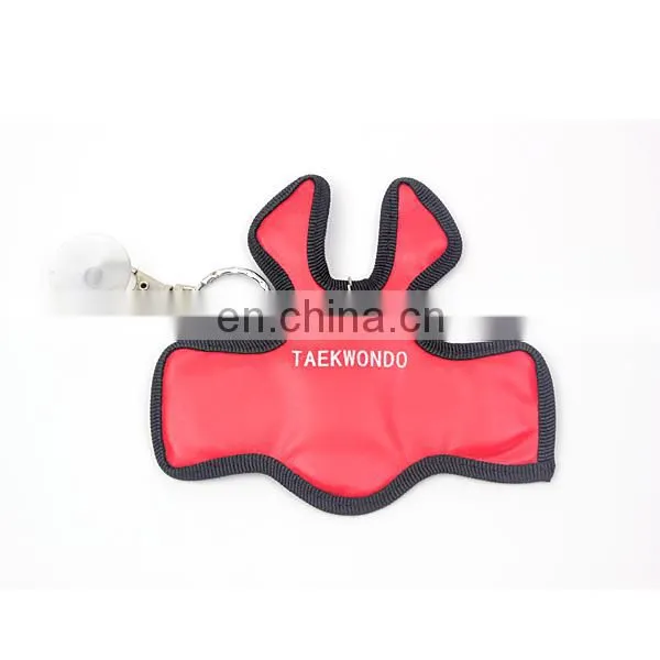 Brand new martial arts taekwondo chest guard mini accessories,key chain