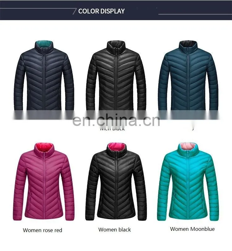 2016 latest winter windproof down jacket unisex jacket