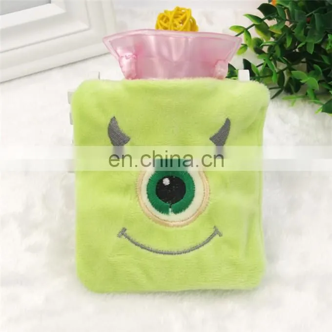 hot sale cartoon embroidery hot water bottle hot water bottle in stock