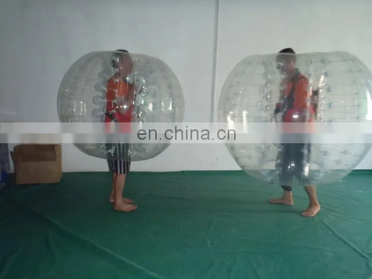 2016 1.2m/1.5m/1.7m diameter kids&adults inflatable bumper ball, 0.8-1mm PVC/TPU bubble soccer ball/football, body zorb ball