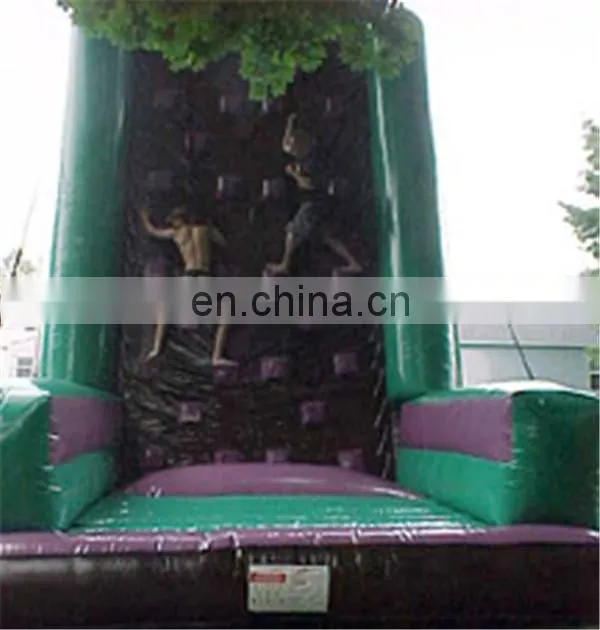 Cheap Giant Inflatable Climbing/inflatable rock climbing slide