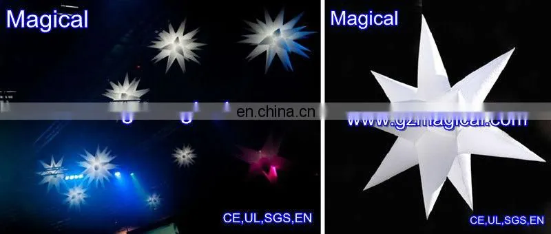 fantastic flowers decoration/ inflatable beautiful lighting flowers for sale