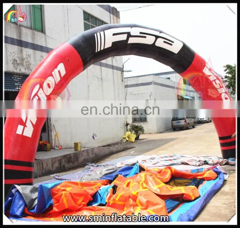 Cheap inflatable mini arch designs,inflatable custom main gate,advetising logo archway