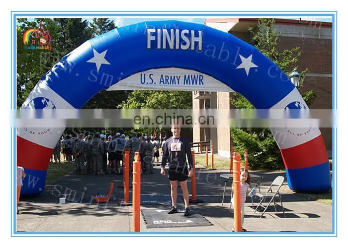 Factory price outdoor advertising inflatable arch for sale,inflatable finish line arch for sport race