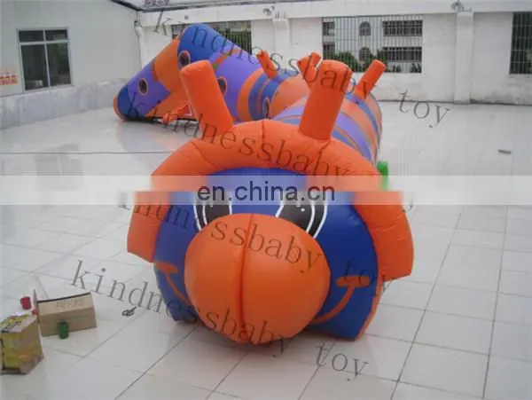 2015 cheap inflatable toys tunnel rental , infaltable airplane tunnel for sale