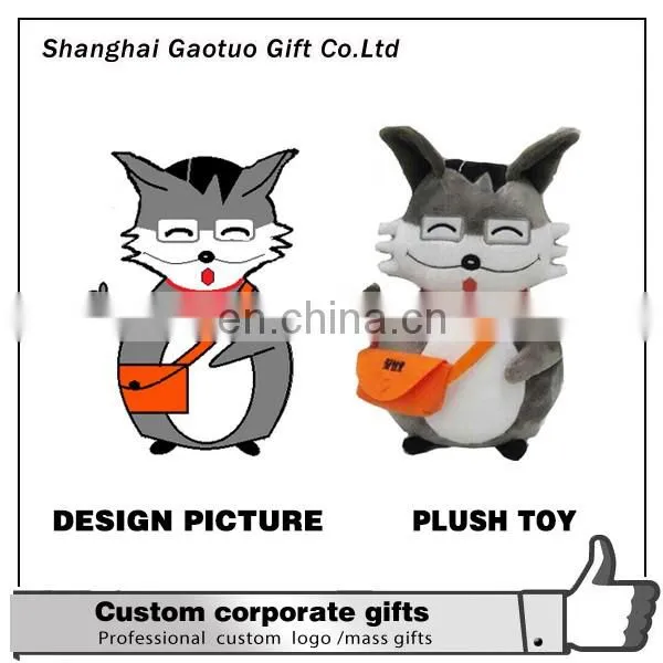 pink custom pig plush toy with good quality