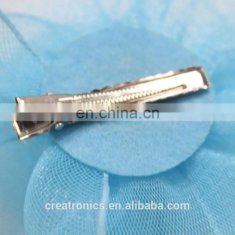Classic Fashion Head Piece Bridal Hair Clip Women Mini Top Hat Feather Fascinator Wholesale