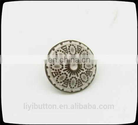high quality sewing four holes button metal button for coat