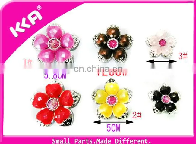 Mixed colours Plastic Shoe Flower