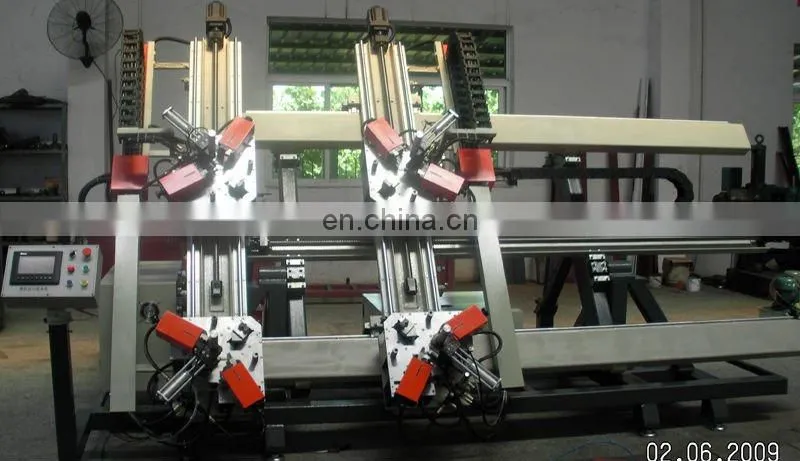aluminum window corner crimping machine