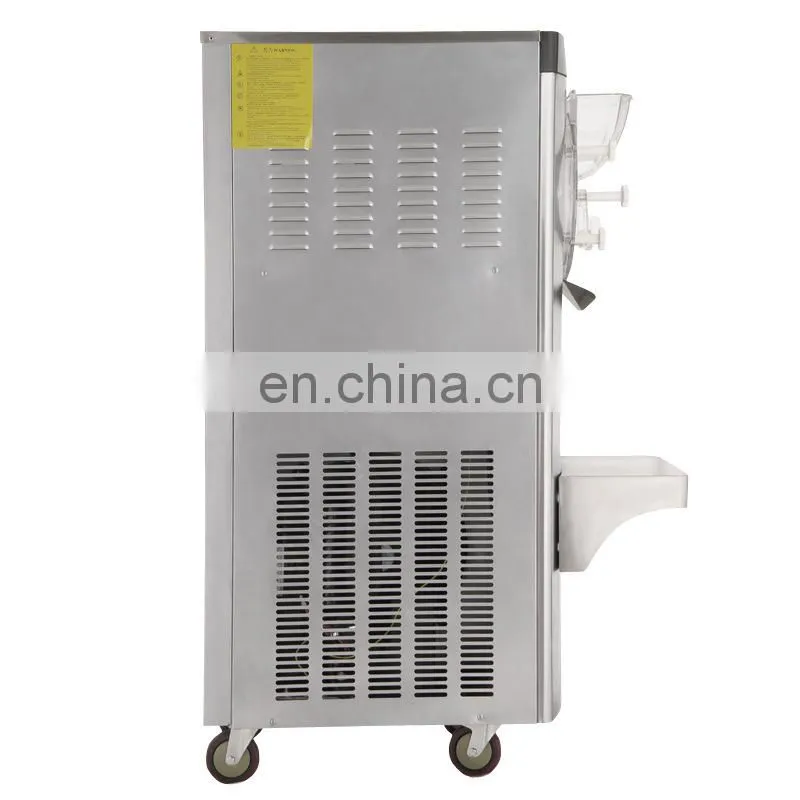 9.5L Commercial Stainless Steel Vertical Hard Ice Cream Machine Ice Cream Maker