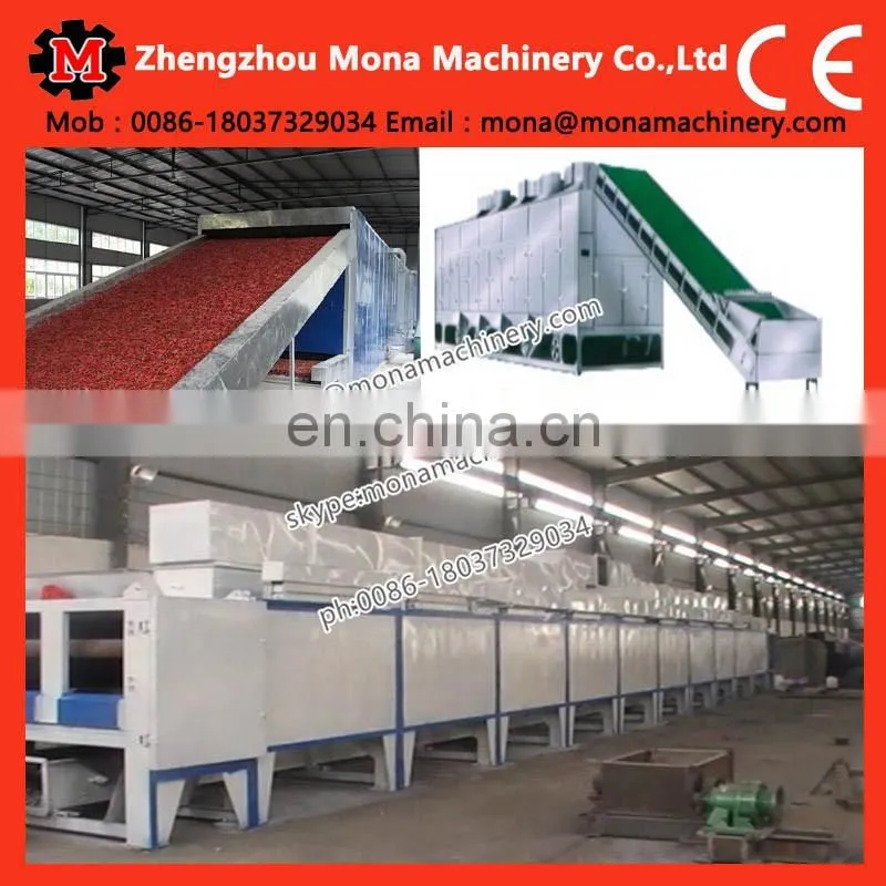China supplier conveyor mesh belt drying machine