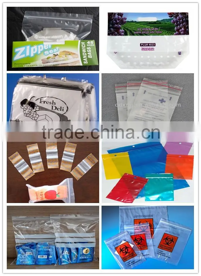 custom printed heat seal food packaging vacuum flat plastic bag