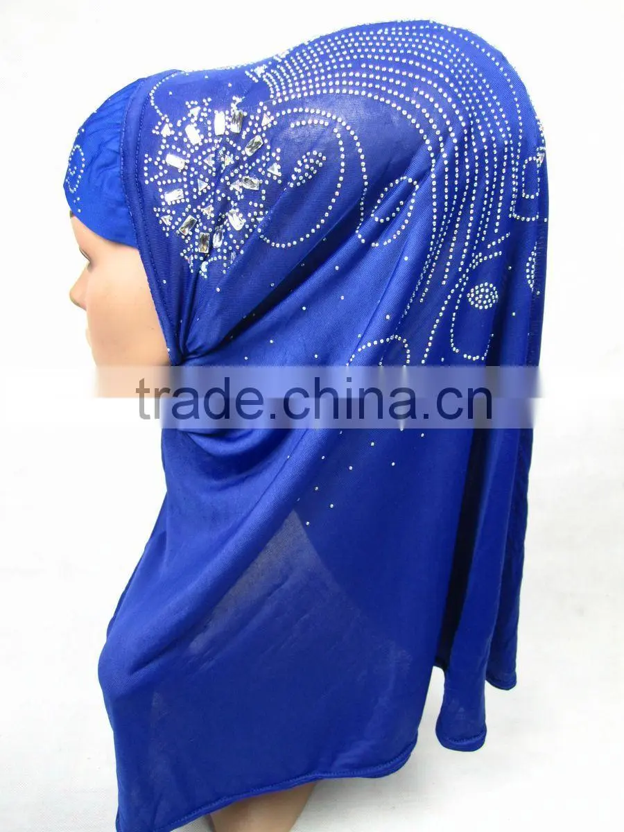 A236 Newest design fashion beaded muslim hijab