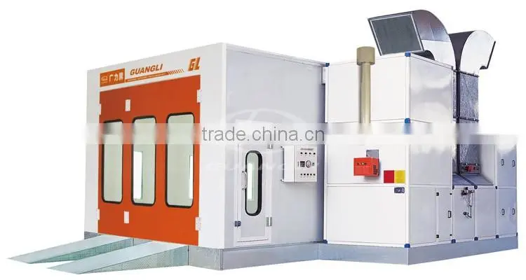 the Queen of Quality Equipped with VCD Exhaust Damper and Pressure Meter Powder Coating Car Spray Booth (GL3000-A1)